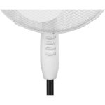 Ventilator cu picior pentru podea, 45 W, 2 viteze, inaltime reglabila, 100-120 cm, diametru 40 cm, Strend Pro - imagine 5