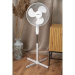 Ventilator cu picior pentru podea, 45 W, 2 viteze, inaltime reglabila, 100-120 cm, diametru 40 cm, Strend Pro - imagine 4
