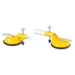 Ventuza pentru transport si montat parbrize, geamuri, placi marmura, granit, Strend Pro, 2 brate, max 80 kg