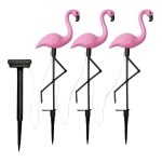 Set 3 x Lampa Solara estetica exterioara de gradina model "Flamingo" - imagine 7