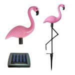Set 3 x Lampa Solara estetica exterioara de gradina model "Flamingo" - imagine 9