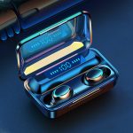 Casti fara fir TWS Ear Drops F9 cu statie de andocare/incarcare - imagine 6