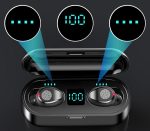 Casti fara fir TWS Ear Drops cu statie de andocare/incarcare - imagine 8