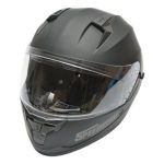 Casca moto integrala negru mat cu viziera transparenta si ochelari de soare, marimea L, model Arcane II - imagine 2