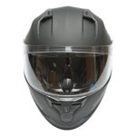 Casca moto integrala negru mat cu viziera transparenta si ochelari de soare, marimea L, model Arcane II - imagine 3