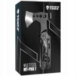 Unealta de supravietuire 17-in-1, model "Black Axe Multi-tool" pentru camping, calatorii, offroad, ATV, SSV, model AVX-WT-MT-PRO-7 - imagine 3