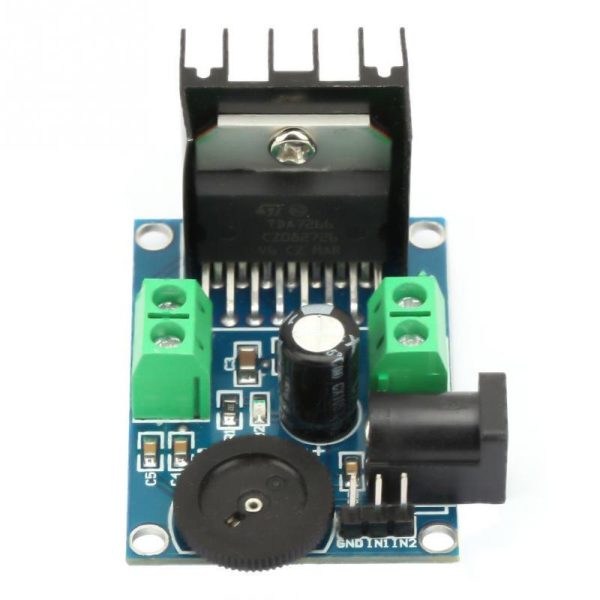 Kit amplificator stereo, 2 x 7W, TDA7266