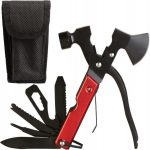 Unealta de supravietuire 17-in-1, model "Red Axe Multi-tool" pentru camping, calatorii, offroad, ATV, SSV, model AVX-WT-MT-PRO-5 - imagine 3