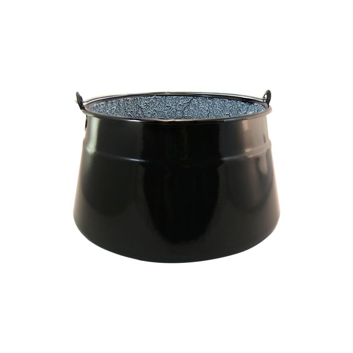 Ceaun Emailat Cu Maner, Fund Plat, 6 L, Perfect Home