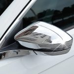 Set 2 folie Crom colantare oglinzi 30 x 30cm