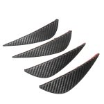 Set 4 buc. aripioare ornamentale bara tuning, culoare carbon - imagine 4