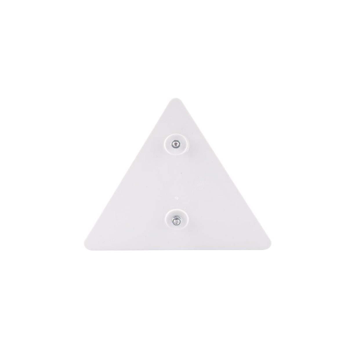 Set 2 Triunghiuri De Avertizare Reflectorizante Pentru Remorci, Culoare Rosie, Dimensiune 15 X 15 Cm