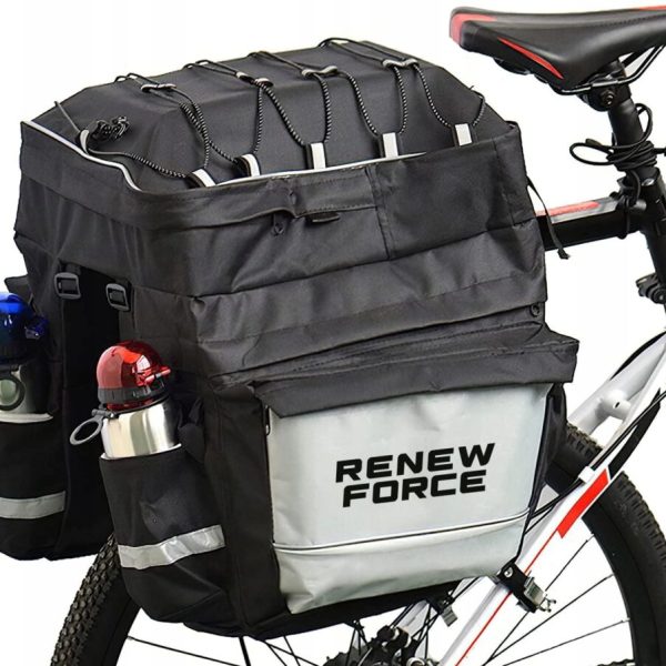 Geanta Dubla de transport pentru biciclete, impermeabila, capacitate 75l, dimensiuni: 43 x 39 x 38 cm