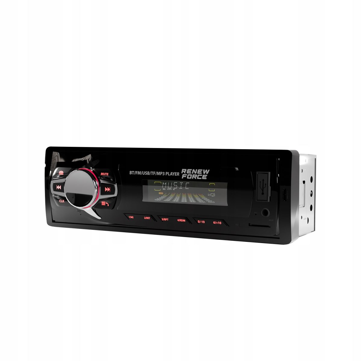 Player Auto Dimensiune 1Din, 4 X 50W, Model 7011A, Cu Radio, Mp3, Aux, Card, Telecomanda