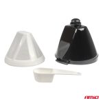 Cafetiera auto pentru TIR, Camion, Autocar, alimentare 24V, putere 300W, volum 650ml - imagine 4