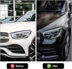 Folie auto pentru colantare integrala, Termoplastica, cu tehnologie "BUBBLE FREE", culoare Negru, finisaj Mat, dimensiune 3,0m x 1,52m - imagine 2