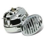 Claxon auto cromat 12V 2 buc CHR-01
