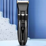 Aparat de tuns profesional pentru caini cu acumulator, lama titan + ceramica, incarcare USB - imagine 8