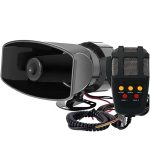 Sirena Profesionala cu 5 Tonuri si Microfon, putere 100W, alimentare 12V - imagine 4