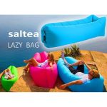 Saltea Autogonflabila Lazy Bag, 230 x 70cm, Bleumarin - imagine 4