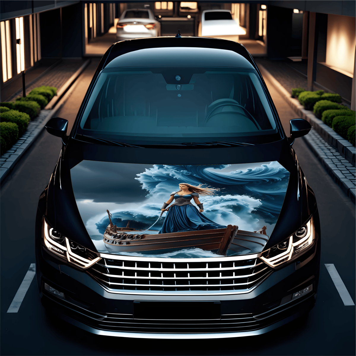 Folie Capota Auto Hood Art Avx-Capota-013M