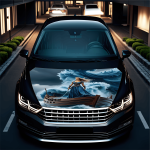 Folie Capota Auto Hood Art AVX-CAPOTA-013M - imagine 2