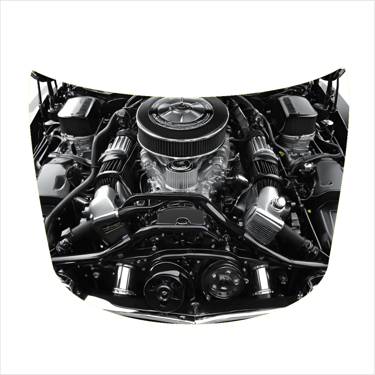 Folie Capota Auto &Quot;Hood Art&Quot; Rezistenta La Exterior, Marime S (150 X 110Cm) - Cod: Avx-Capota-017S