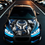 Folie Capota Auto Hood Art AVX-CAPOTA-019M