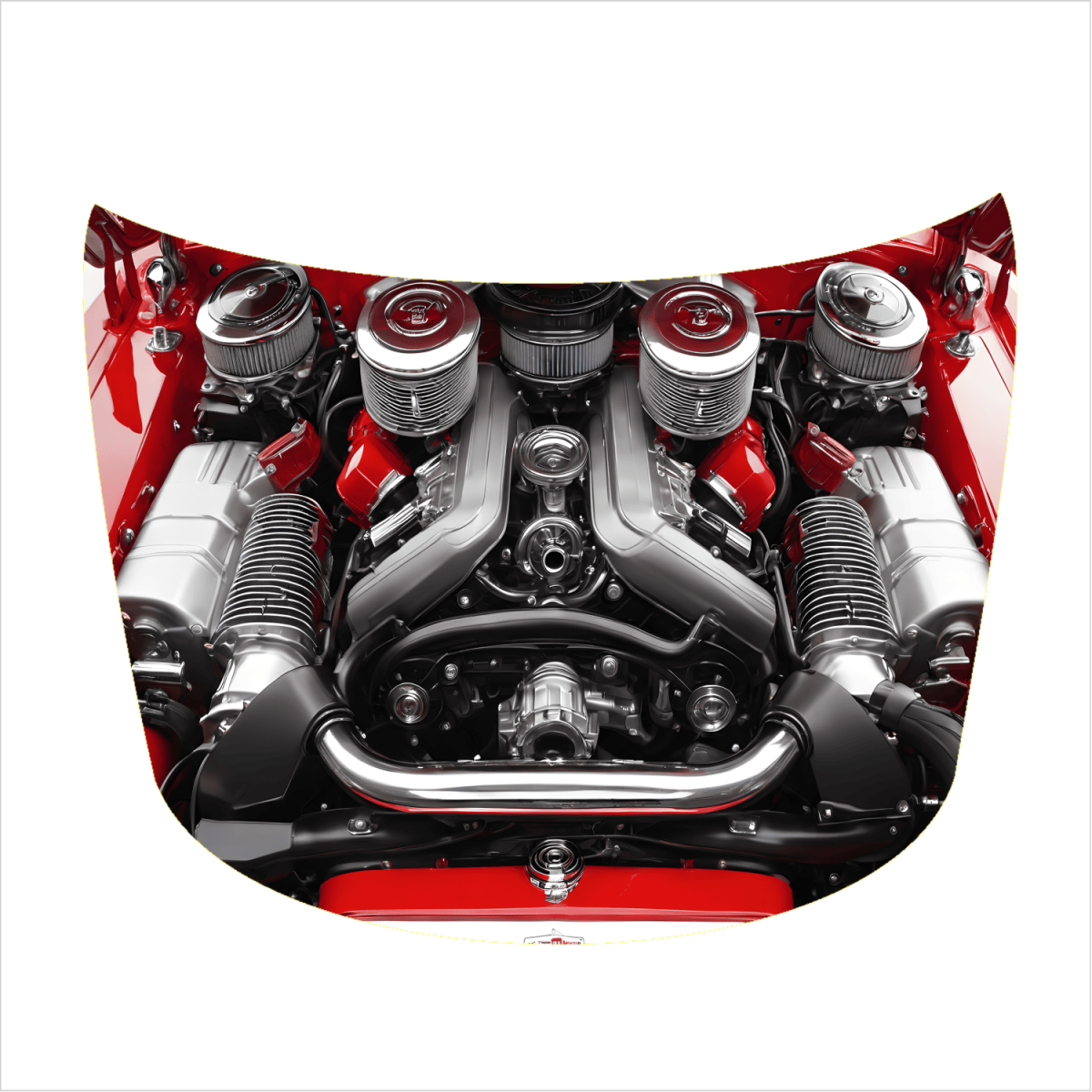 Folie Capota Auto &Quot;Hood Art&Quot; Rezistenta La Exterior, Marime L (180 X 130Cm) - Cod: Avx-Capota-020L