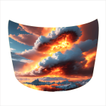 Folie Capota Auto Hood Art AVX-CAPOTA-024M - imagine 3