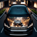 Folie Capota Auto Hood Art AVX-CAPOTA-029M - imagine 2