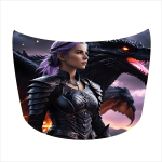 Folie Capota Auto "Hood Art" rezistenta la exterior, marime L (180 x 130cm) - Cod: AVX-CAPOTA-002L - imagine 3