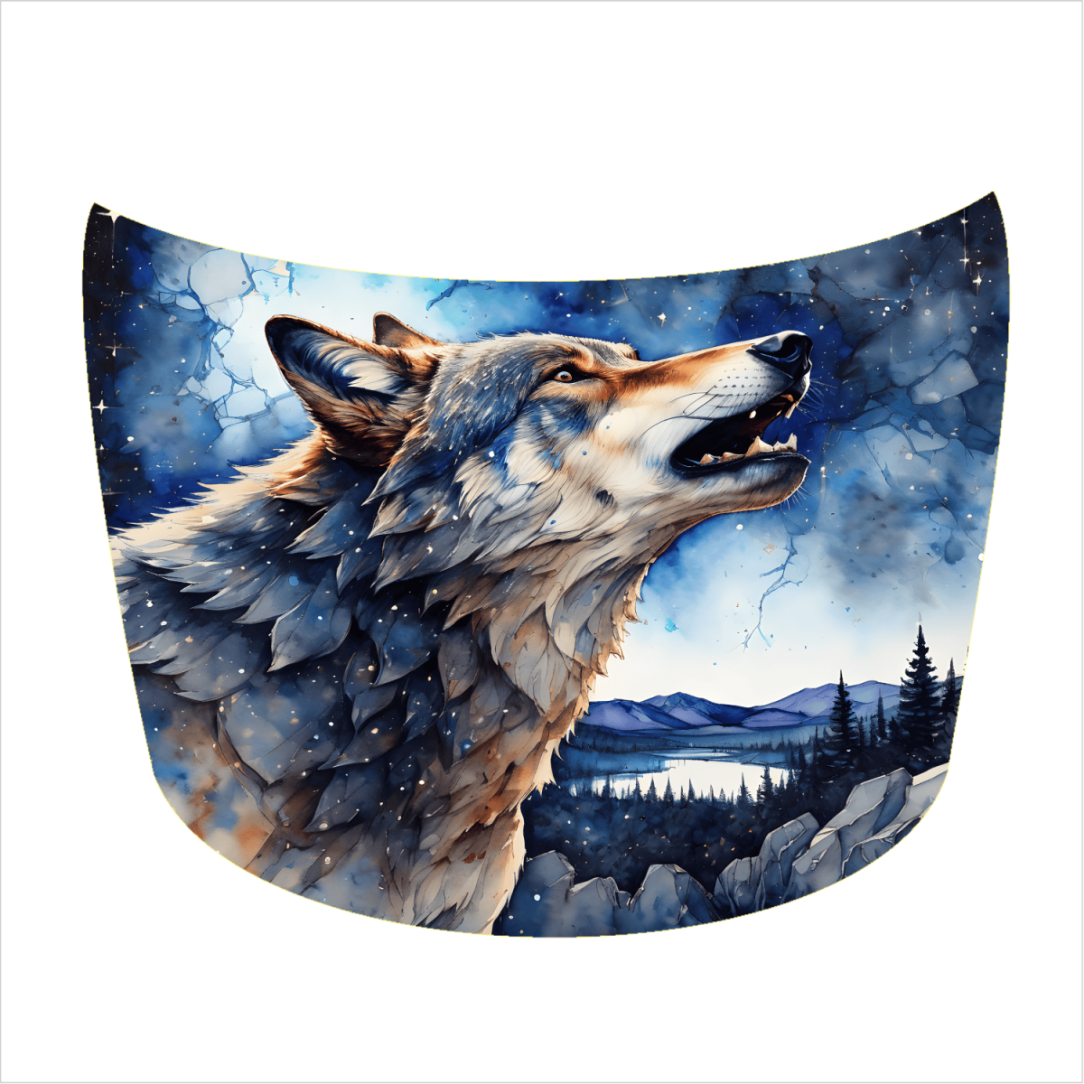 Folie Capota Auto &Quot;Hood Art&Quot; Rezistenta La Exterior, Marime M (165 X 120Cm) - Cod: Avx-Capota-030M