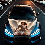Folie Capota Auto Hood Art AVX-CAPOTA-003M