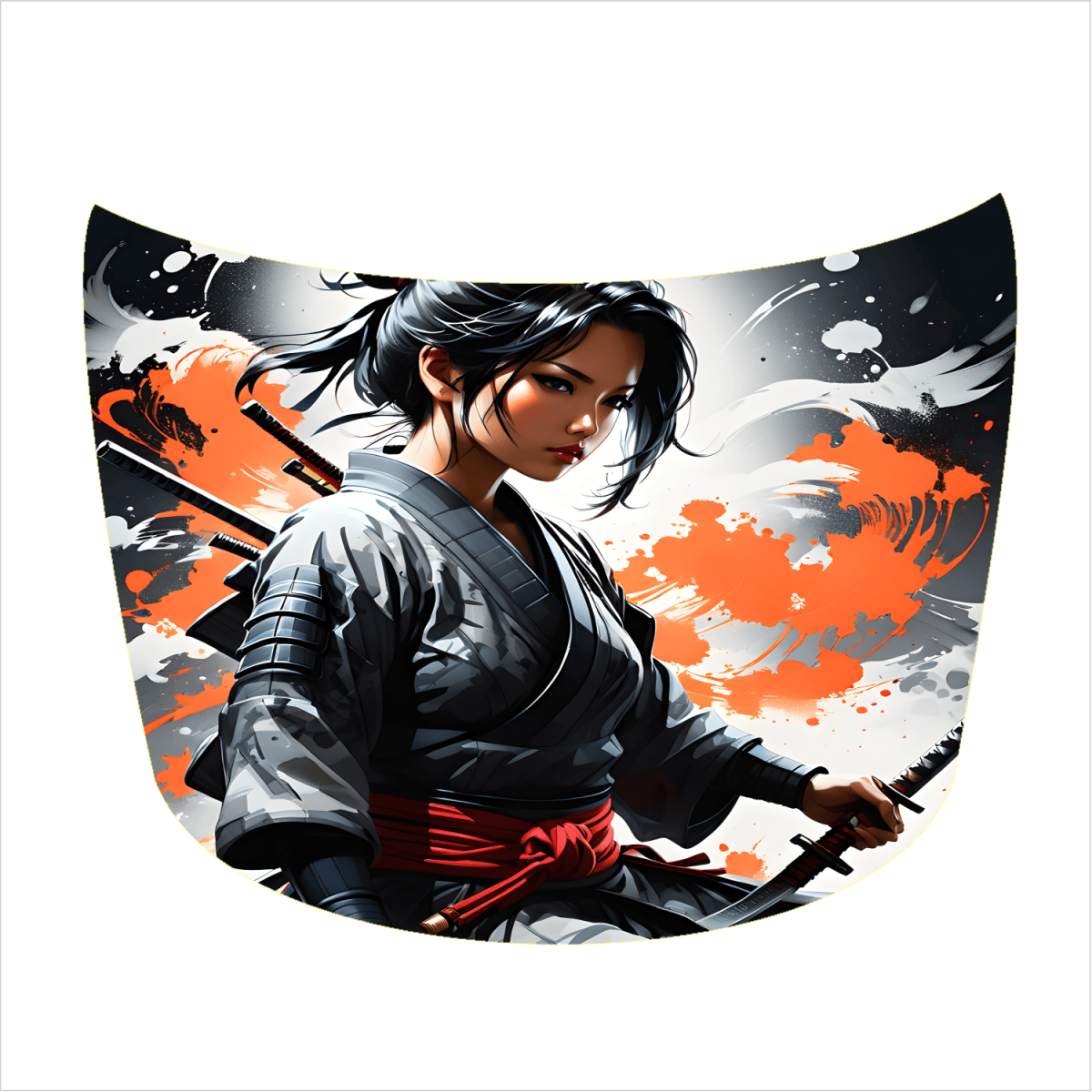 Folie Capota Auto &Quot;Hood Art&Quot; Rezistenta La Exterior, Marime L (180 X 130Cm) - Cod: Avx-Capota-005L
