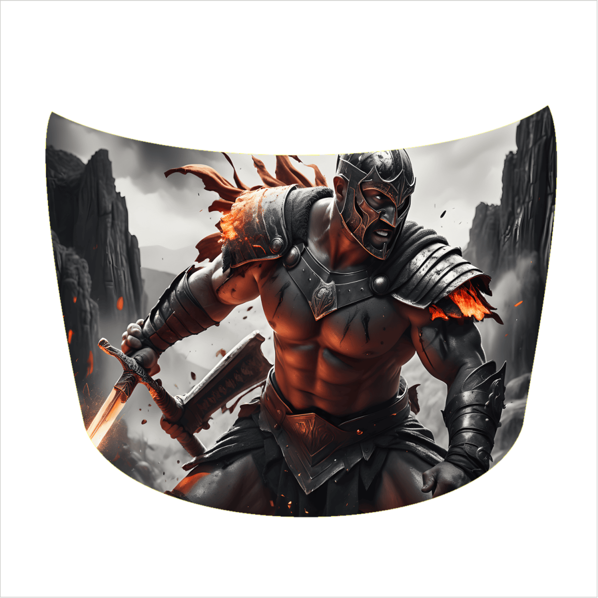 Folie Capota Auto Hood Art Avx-Capota-008M