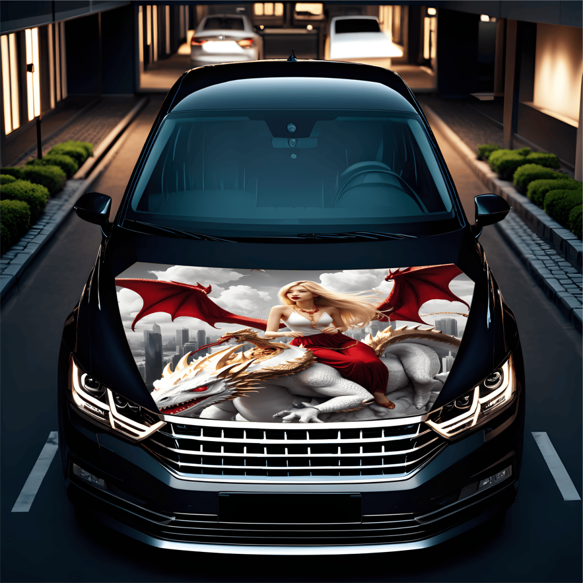 Folie Capota Auto Hood Art Avx-Capota-009M