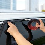 Rola Ornament autoadeziv, 8mm x 15m, Negru Lucios