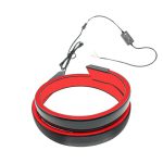 Eleron auto cu lampa stop frana suplimentara pentru autoturisme, 12V, 120cm, Negru - imagine 3