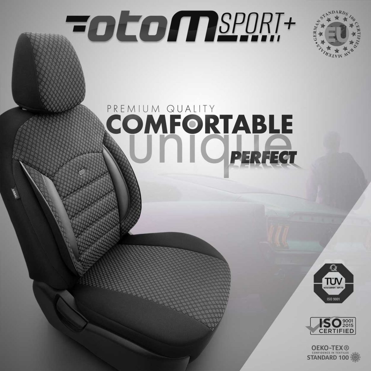 Set Huse Scaun Auto Premium, Universale, Nefractionate, Otom Sport Plus 101