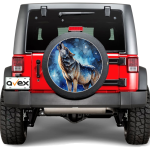 Sticker Auto "Roata de Rezerva" rezistenta la intemperii si raze UV, diametru 55 cm, Cod: AVX-RR01