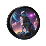 Sticker Auto "Roata de Rezerva" rezistenta la intemperii si raze UV, diametru 55 cm, Cod: AVX-RR02 - imagine 2