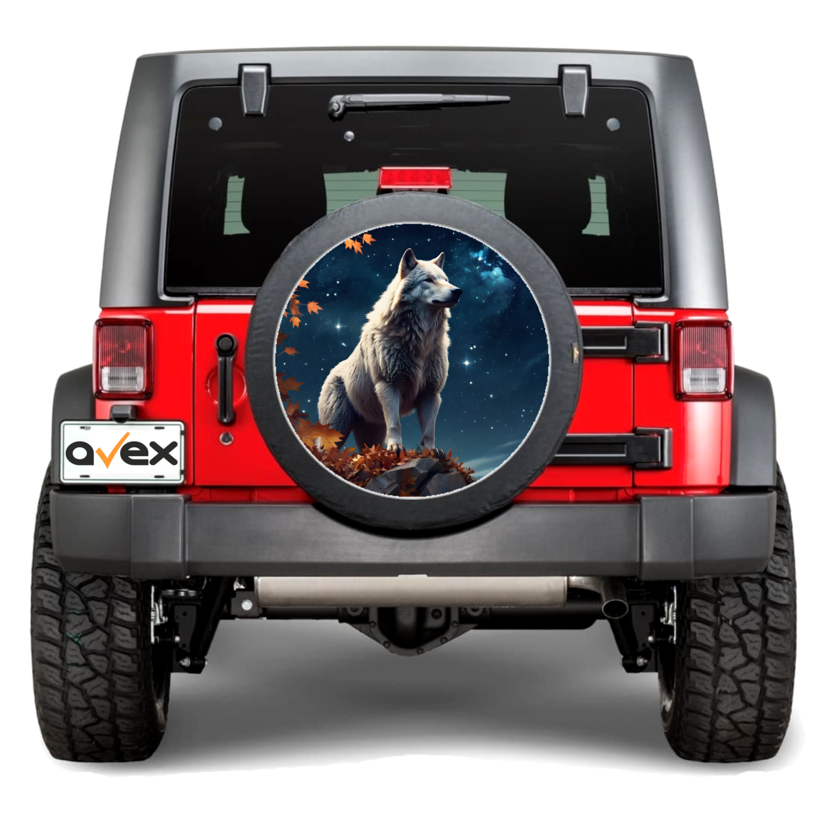 Sticker Auto &Amp;Quot;Roata De Rezerva&Amp;Quot; Rezistenta La Intemperii Si Raze Uv, Diametru 55 Cm, Cod: Avx-Rr12
