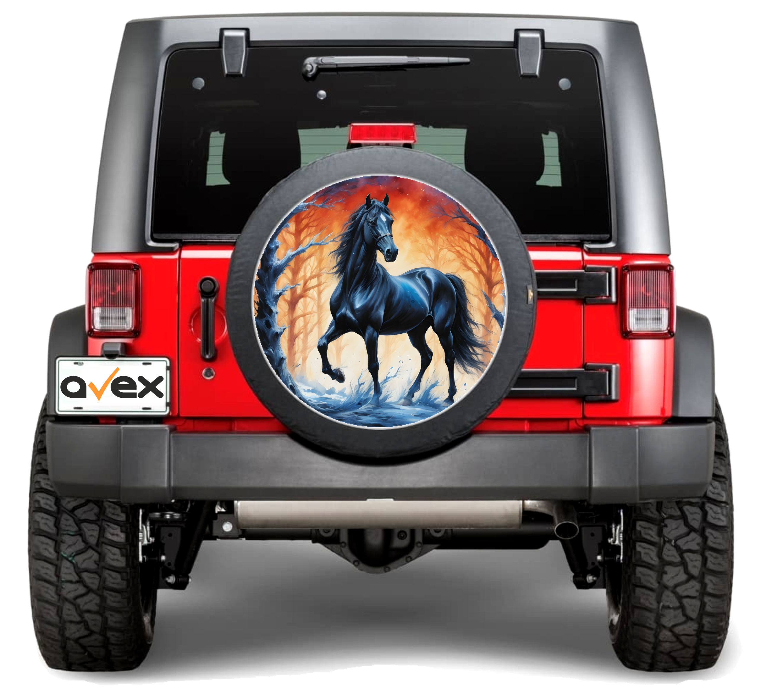 roata-rezerva13A_qkz5-zl-scaled-2.png Sticker Auto "Roata de Rezerva" rezistenta la intemperii si raze UV, diametru 55 cm, Cod: AVX-RR13 - imagine 1