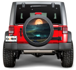 Sticker Auto "Roata de Rezerva" rezistenta la intemperii si raze UV, diametru 55 cm, Cod: AVX-RR15