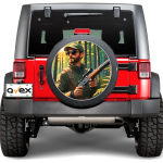 Sticker Auto "Roata de Rezerva" rezistenta la intemperii si raze UV, diametru 55 cm, Cod: AVX-RR20