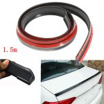 Eleron din cauciuc tip M NEGRU 1,5m x 3.5cm - imagine 2