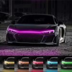Banda LED RGB iluminare capota, 12V