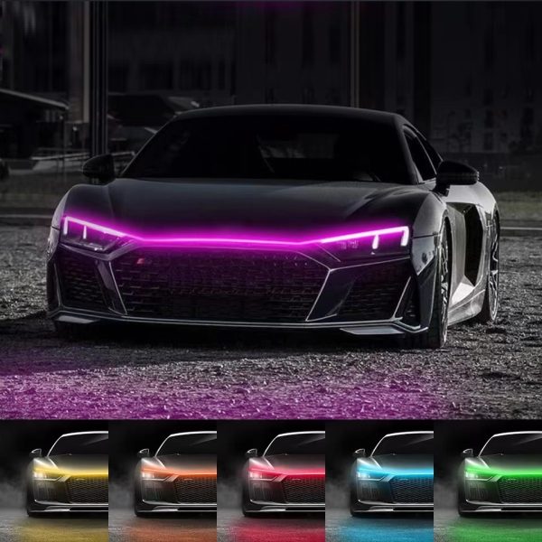 Banda LED RGB iluminare capota, 12V