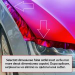 Folie Capota Auto "Hood Art" rezistenta la exterior, marime L (180 x 130cm) - Cod: AVX-CAPOTA-013L - imagine 4